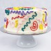 Buttercream Fun Swirls Cake (D,V)